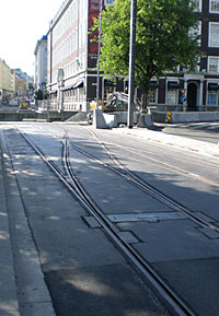 Die Bauarbeiten im Zentrum gehen langsam dem Ende entgegen