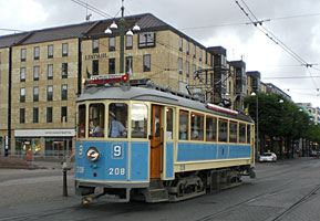 Wagen 208 der Linie 9