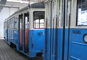 im Straßenbahnmuseum