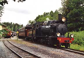 Zugkreuzung in Marielund
