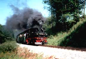 Nach den ersten Metern am Haltepunkt Wildbach (2000)