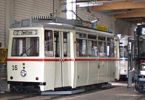 optisch im Zustand von 1953