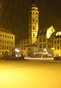 Winterabend am Markt
