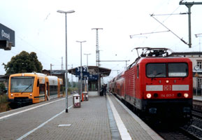 Privatbahn trifft DB