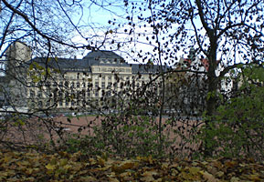 Blick von der Hartmannvilla