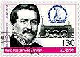Briefmarke eines privaten Postdienstleisters
