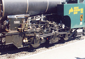 Fahrwerk der Lok Nummer 12, 1998
