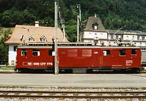 SBB-Lok in Interlaken