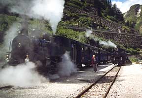 Gletsch im Juli 2005