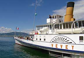 2007: 100 Jahre alt ist das Belle Epoque Schiff "Vevey".
