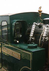 Detail der Lok MGN 1