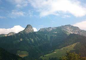 Überraschende Aussicht