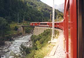 Glacierexpreß im Nikolaital (2000)