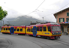 geknickter Zug