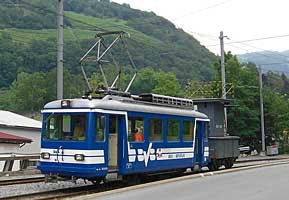 blauweiße Tram Juli 2007