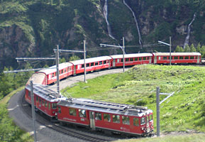 wie auf der Modelleisenbahn