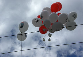 Die gefangenen Ballons