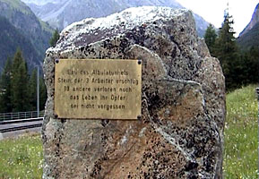 historischer Felsbrocken