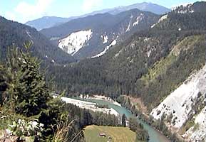 Blick in die Schlucht